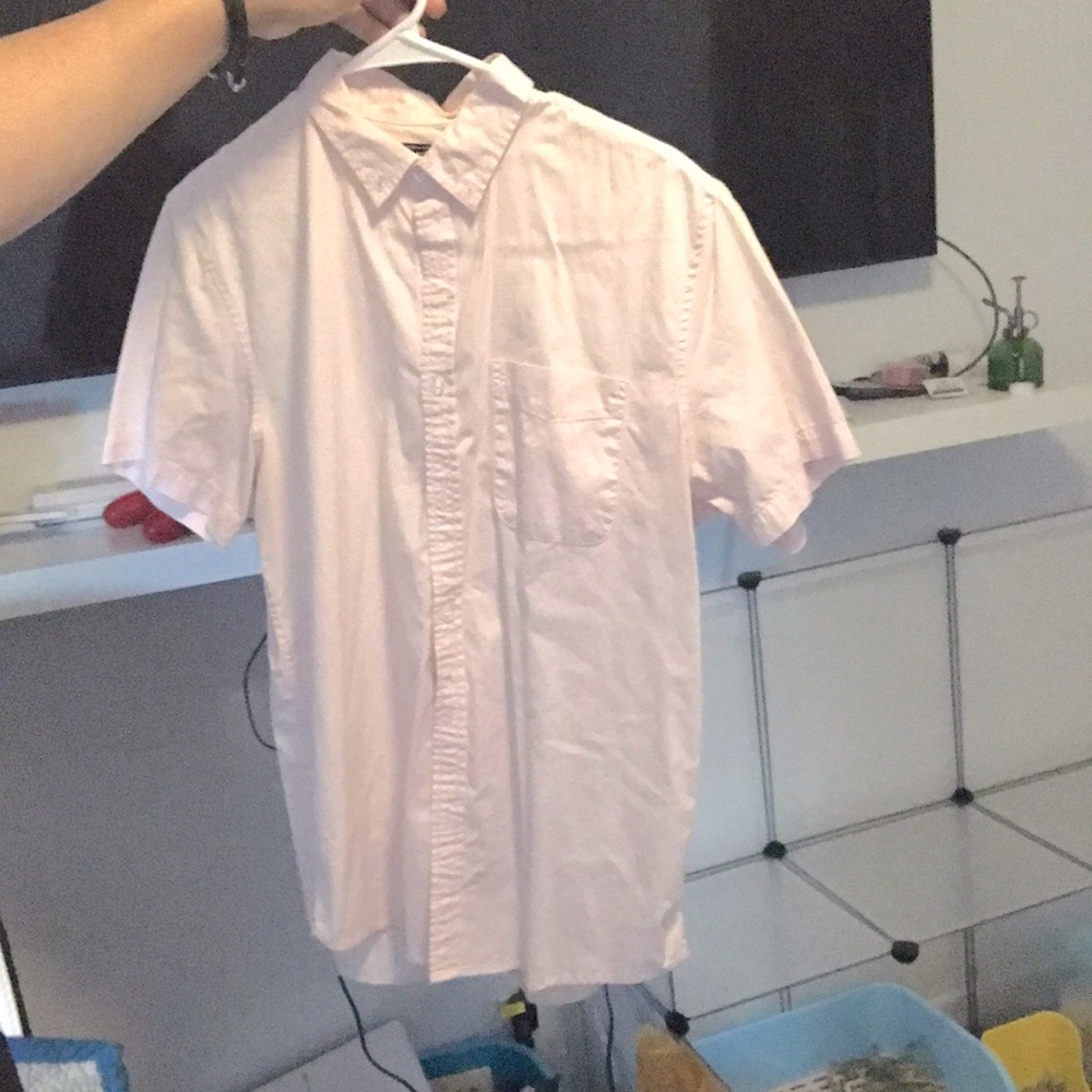 Forever 21 Button Up.  Light Pink